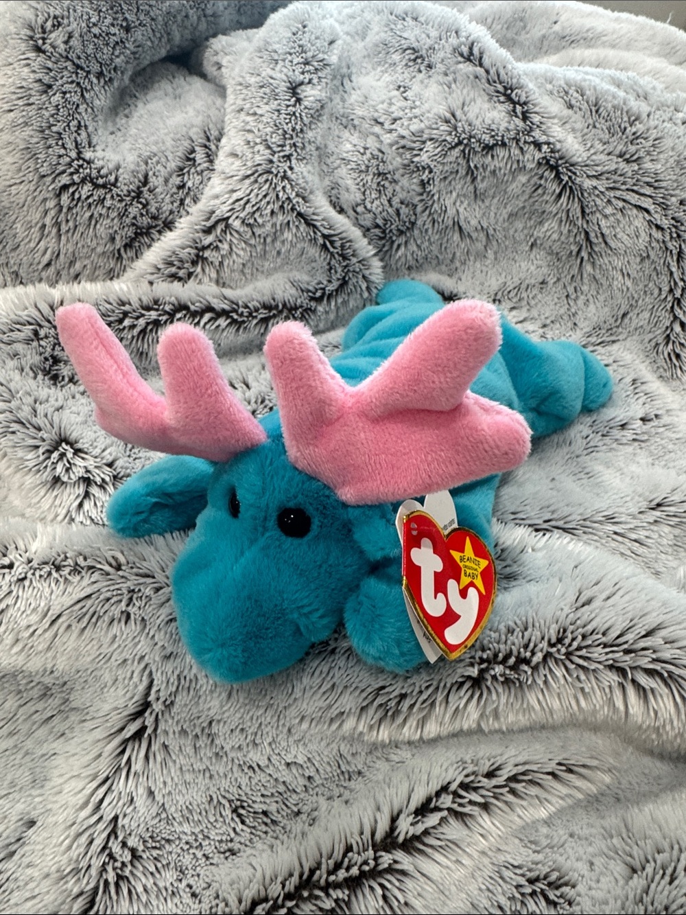 Ty Beanie Babies 30th Anniversary Limited Edition Hudson The Moose